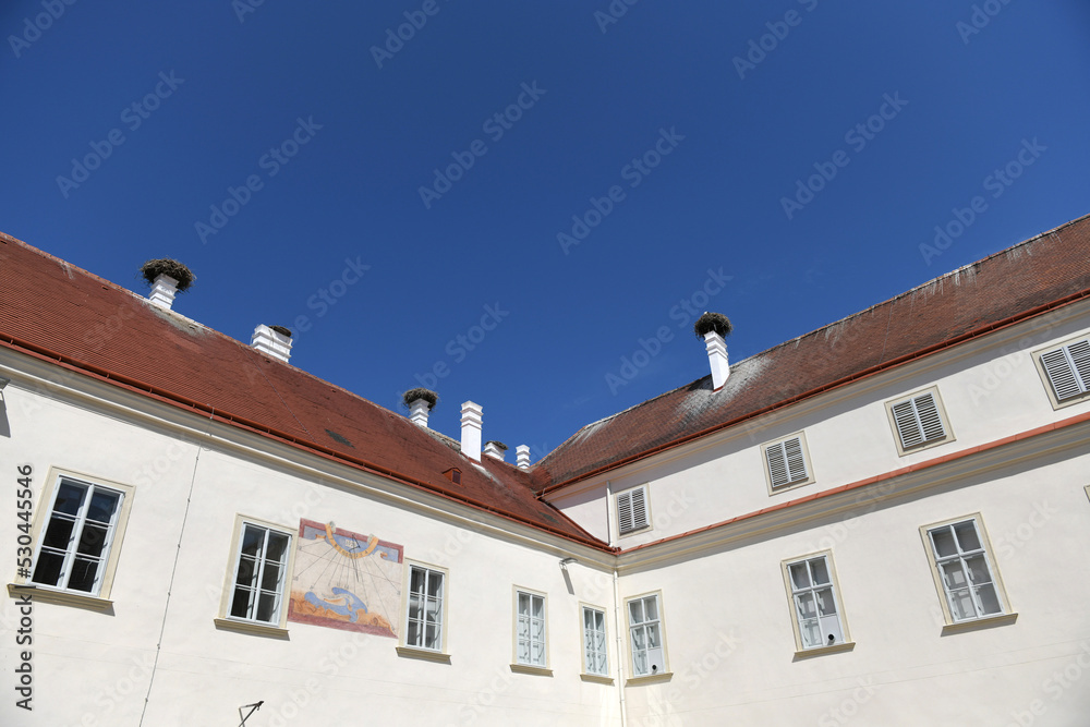 Marchegg Castle in Lower Austria.