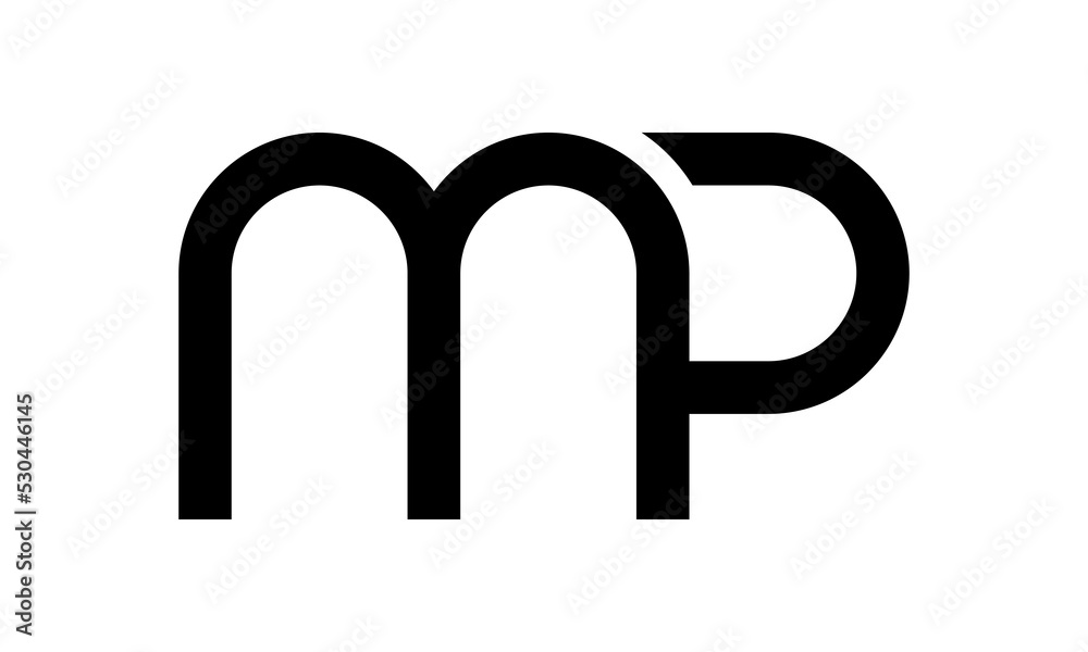 MP logo monogram MP logo monogram