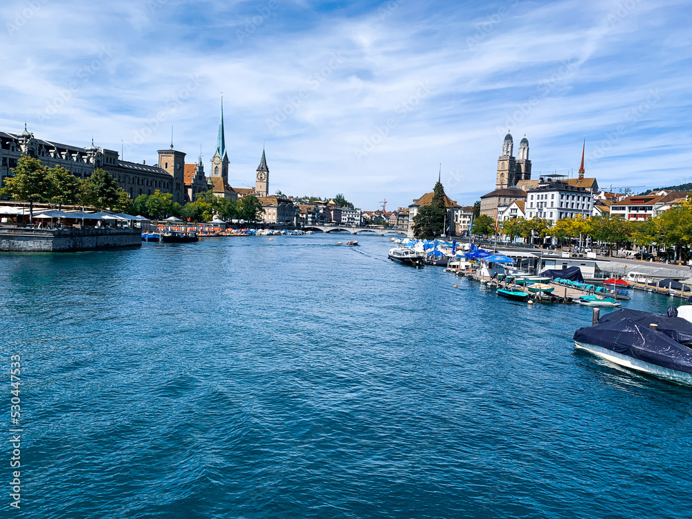 Awesome view of Zürich, Switzerland