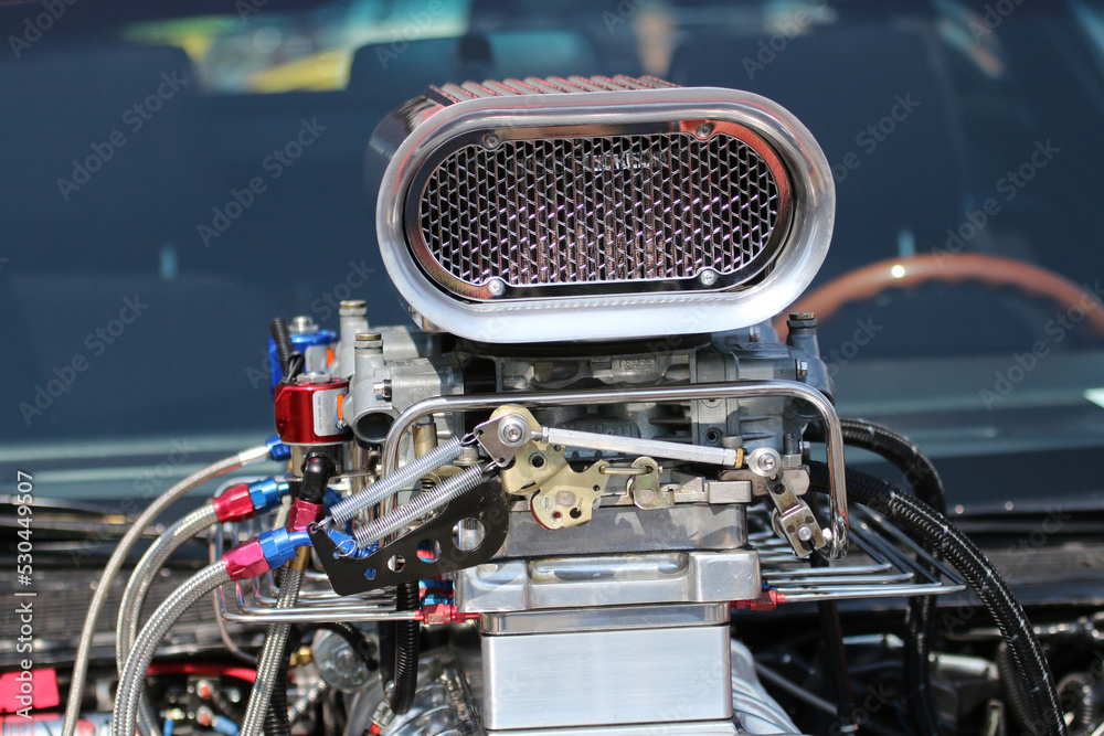 Obraz premium Vehicle Engine Air Filter Intake 