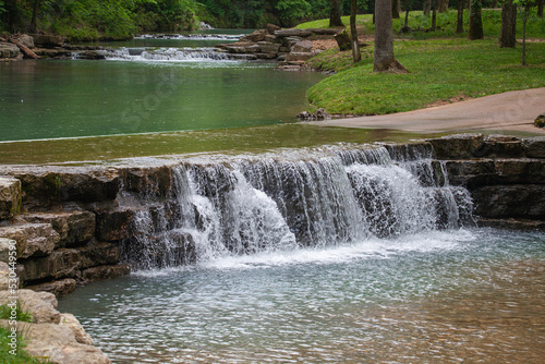 Beautiful waterfalls and stream near Branson Mo