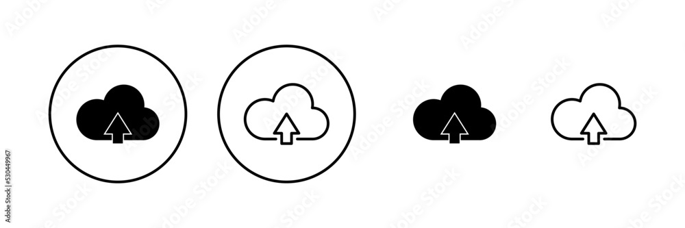 Cloud icon vector. cloud sign and symbol Cloud icon vector. cloud sign and symbol