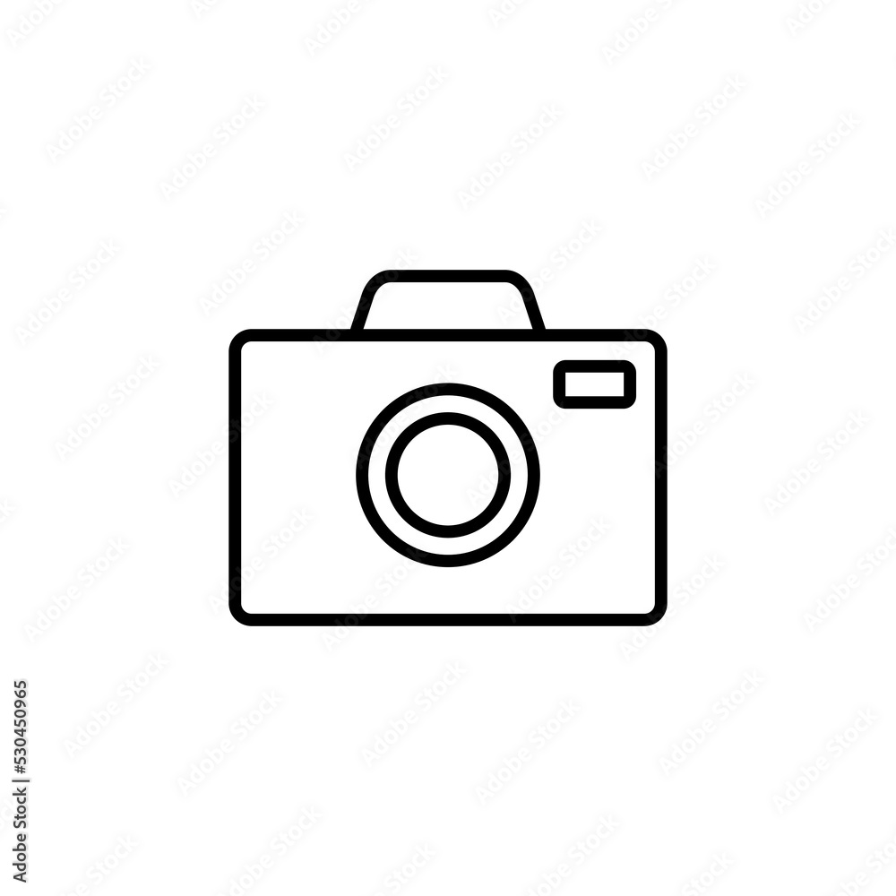 Camera icon vector for web and mobile app. photo camera sign and symbol. photography icon. Camera icon vector for web and mobile app. photo camera sign and symbol. photography icon.