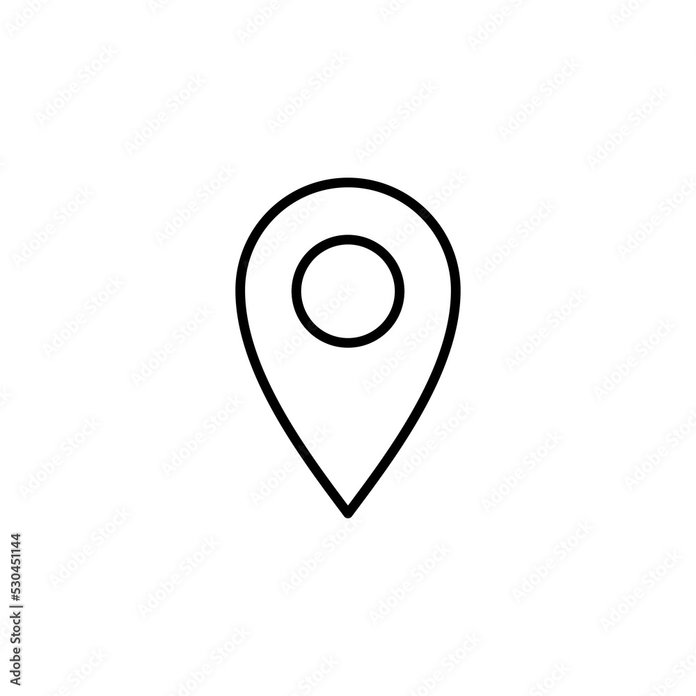 Pin icon for web and mobile app. Location sign and symbol. destination icon. map pin Pin icon for web and mobile app. Location sign and symbol. destination icon. map pin