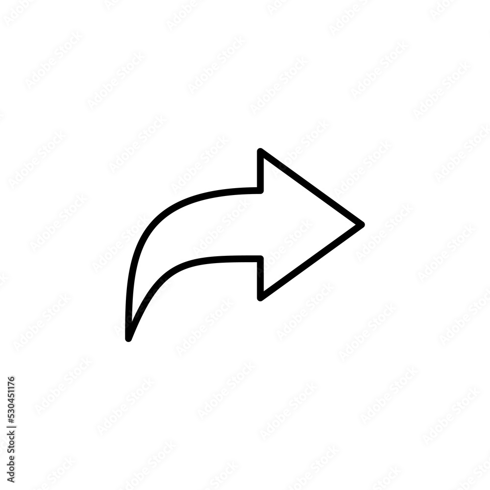 Share icon for web and mobile app. Sharing sign and symbol