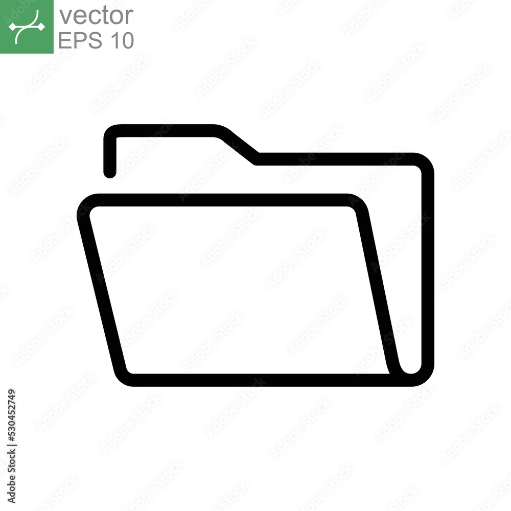 Open folder of data documents file icon. Office and business Project storage organize button symbol for logo, web, and application. Vector illustration. design on white background. EPS 10 Open folder of data documents file icon. Office and business Project storage organize button symbol for logo, web, and application. Vector illustration. design on white background. EPS 10
