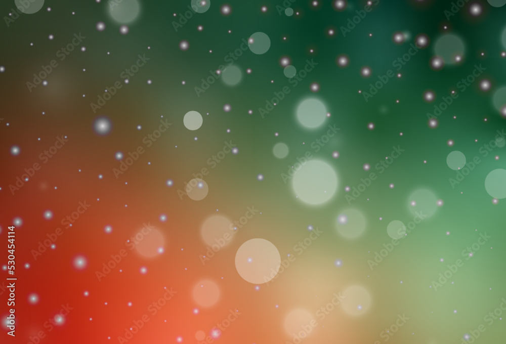 Light Green, Red vector pattern in Christmas style. Light Green, Red vector pattern in Christmas style.