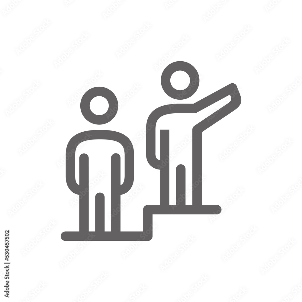 leader icon. Perfect for business website or user interface applications. Simple vector illustration. leader icon. Perfect for business website or user interface applications. Simple vector illustration.