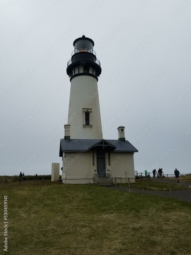 Yaquina Head Outstanding Natural Area Lighthouse Sky Building Tower Window