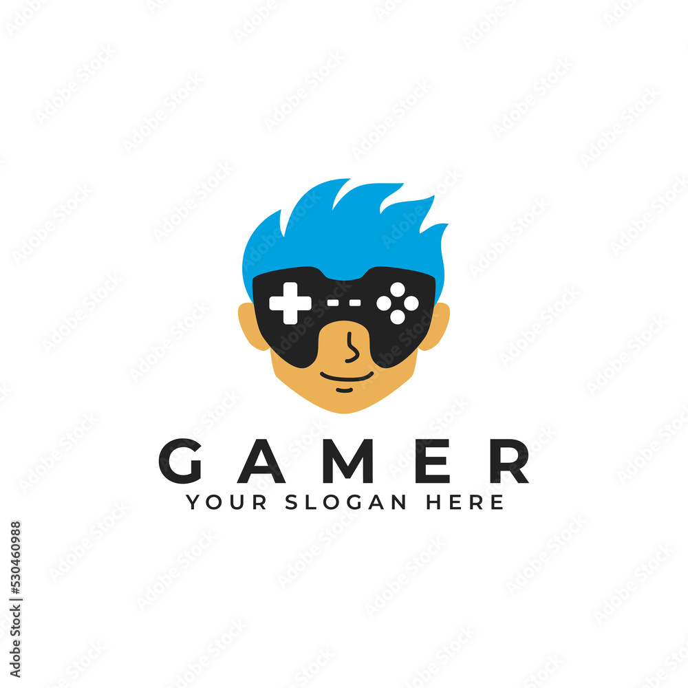Gamer Mascot Logo Design Vector Gamer Mascot Logo Design Vector