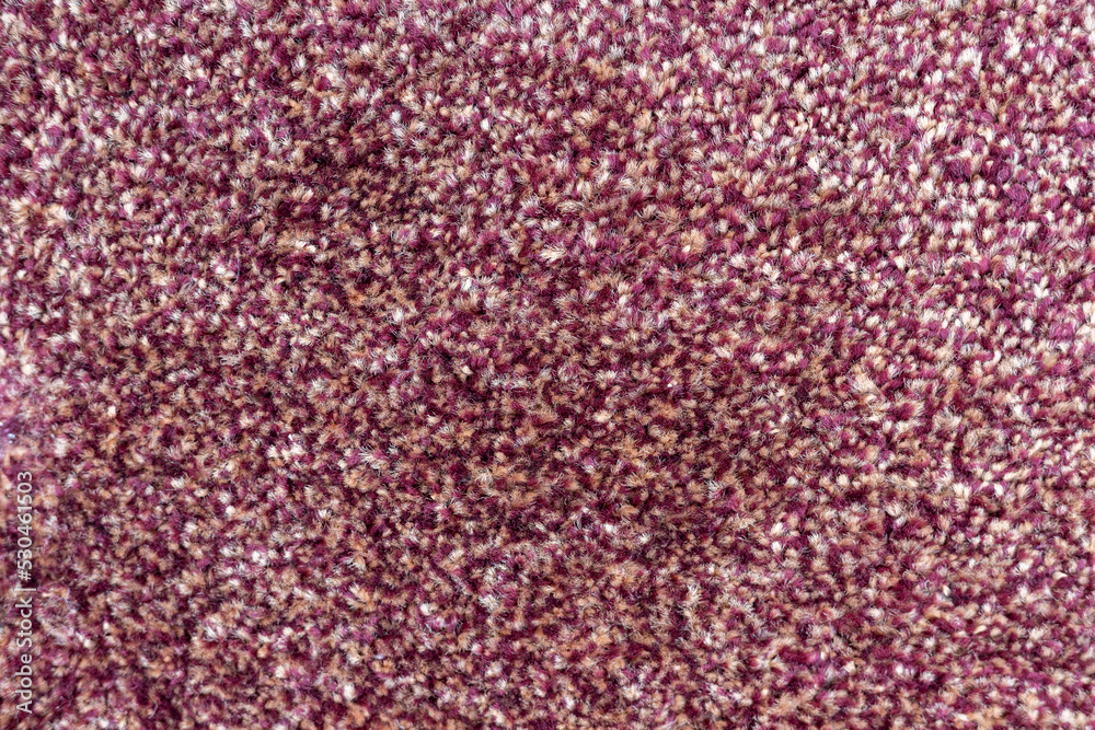 Purple carpet texture background closeup view Purple carpet texture background closeup view