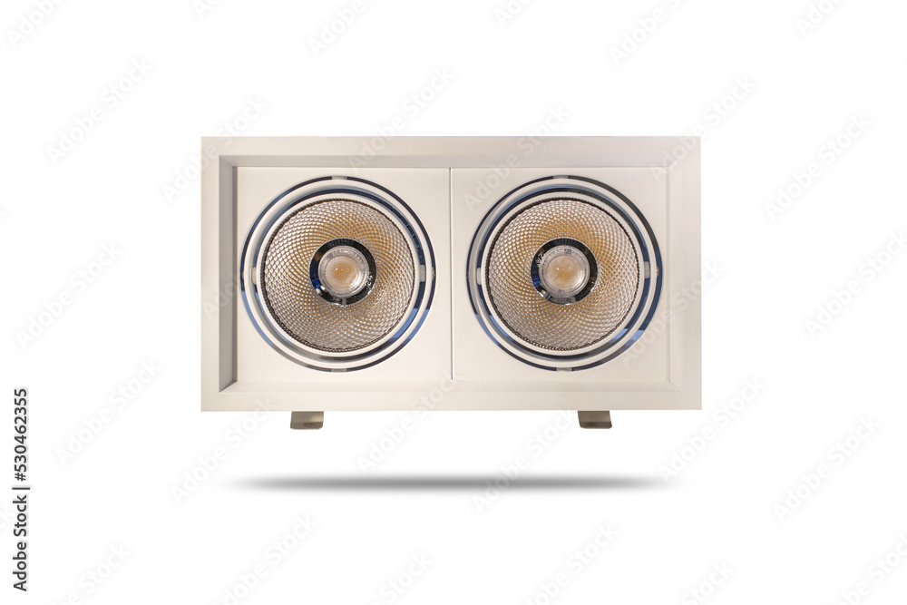 LED Flood Light isolated on white