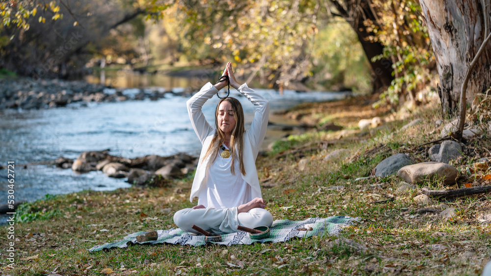 woman doing different mudraswoman doing different mudras alternative medicine, mental health woman doing different mudraswoman doing different mudras alternative medicine, mental health