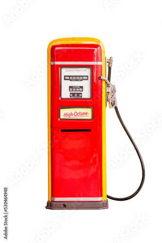 old gas pump