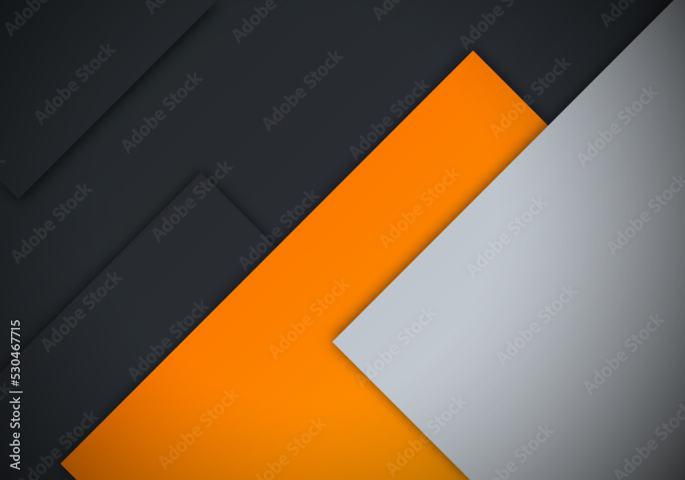 Modern Overlap Dimension Orange Line Bar Background with Copy Space for Text or Message Modern Overlap Dimension Orange Line Bar Background with Copy Space for Text or Message
