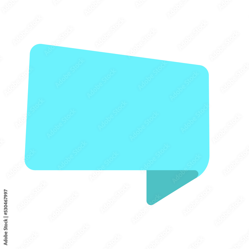 Blank speech bubble pastel color Blank speech bubble pastel color