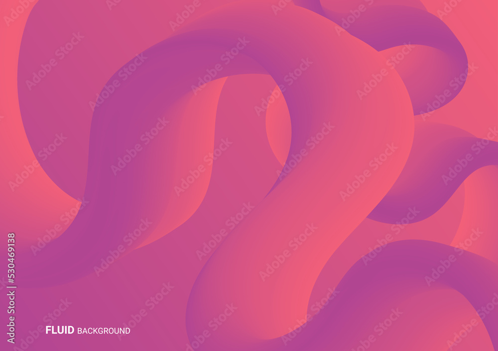 fluid flow purple liquid curve with white gradient round dynamic and frame shape abstract background. flex wave graphic design for science banner, fantasy multicolored template. Vector illustration