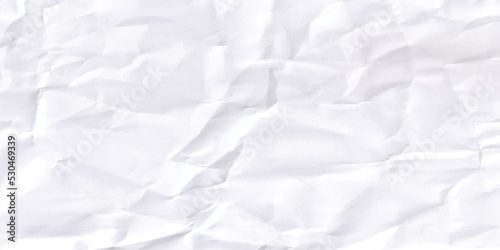 Paper texture background  Crumpled paper. White creased paper.
