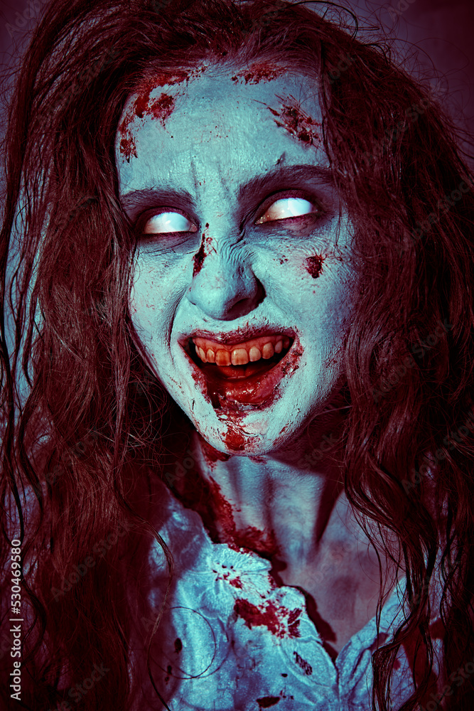 female zombie laughs female zombie laughs