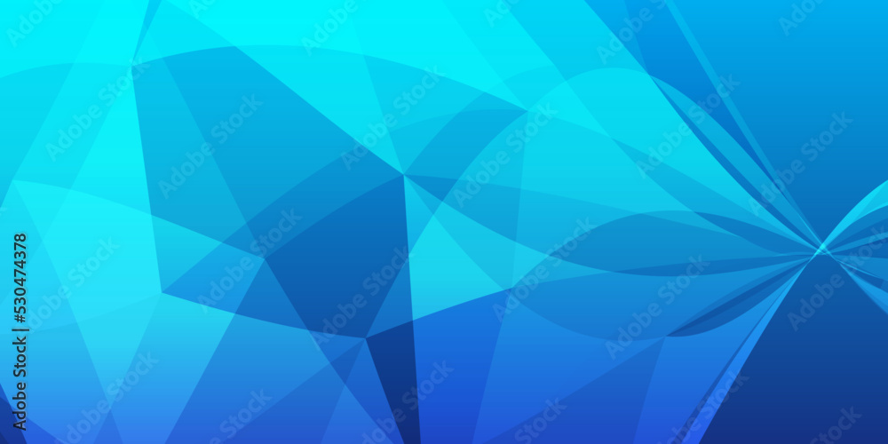 Abstract blue triangle background Abstract blue triangle background