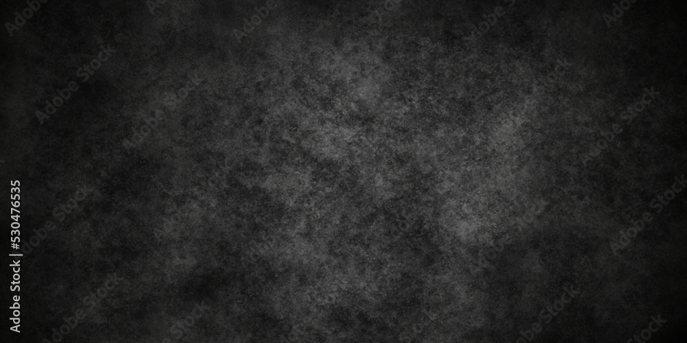 Stone dark black grunge backdrop texture background. Black stone concrete texture background anthracite panorama. Panorama dark grey black slate background or texture.