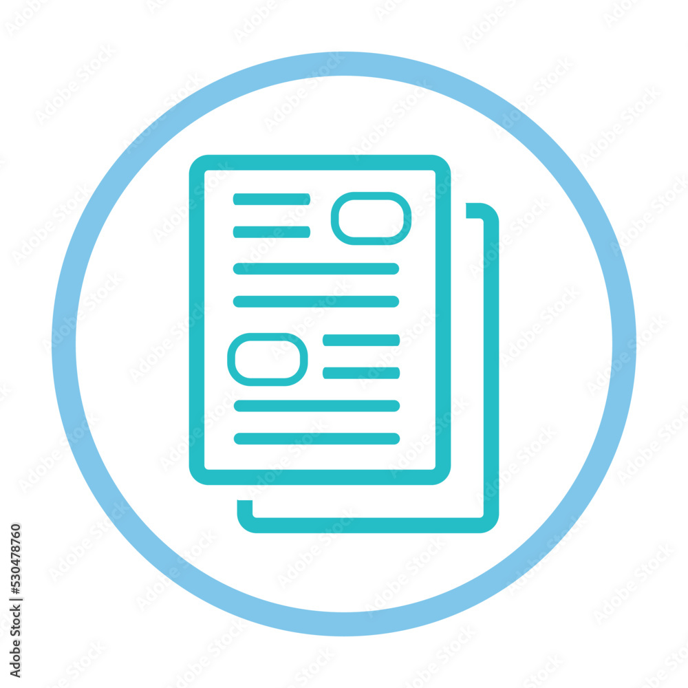 Text rewriting flat line icon Text rewriting flat line icon