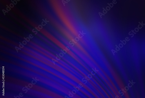 Dark Purple, Pink vector blurred template.