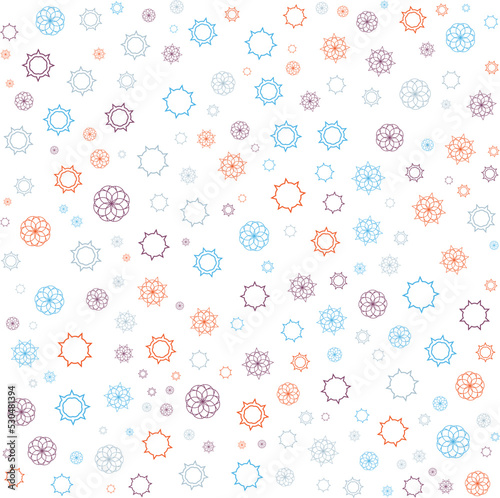 abstract geometric background pattern. seamless pattern design. shape based element vector pattern. beautiful design and modern pattern.