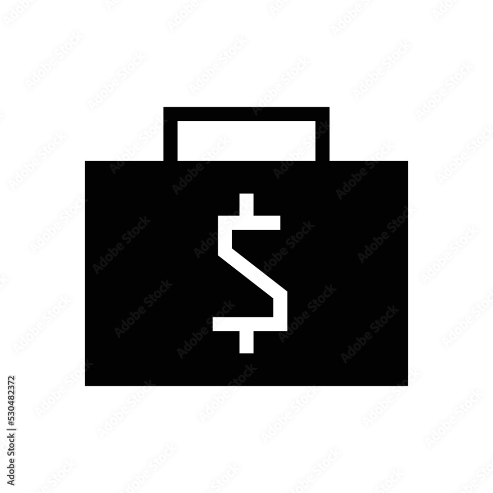 Business portfolio vector icon symbol design Business portfolio vector icon symbol design
