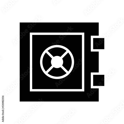 Safe bank account vector icon symbol design
