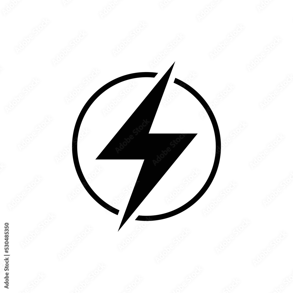 lightning thunder bolt icon vector design template lightning thunder bolt icon vector design template