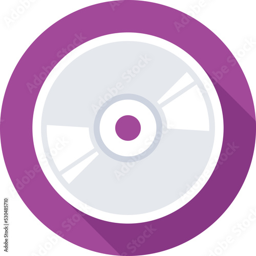 Cd Colored Vector Icon