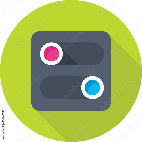 Equalizer Colored Vector Icon
