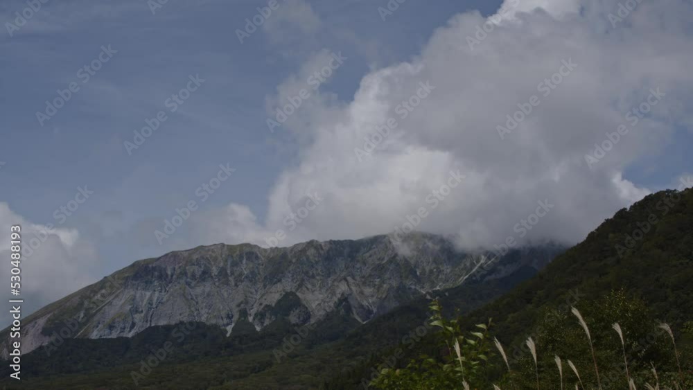 Time Lapse of Mount Daisen, Japan. Time Lapse of Mount Daisen, Japan.