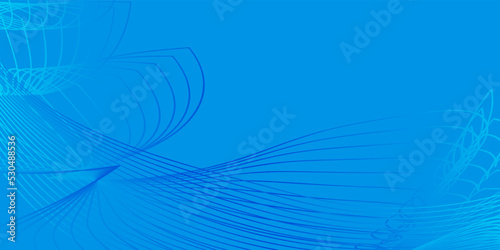 Abstract blue background with lines