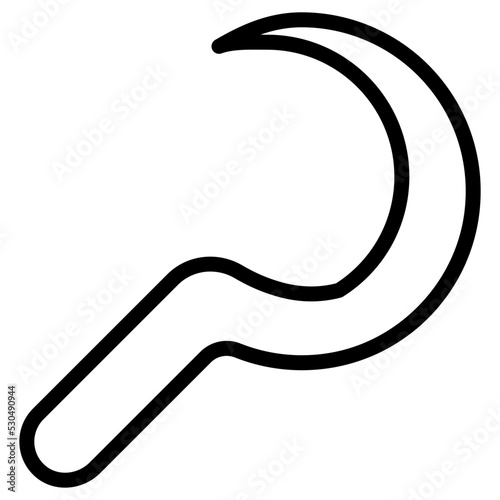 farming sickle icon
