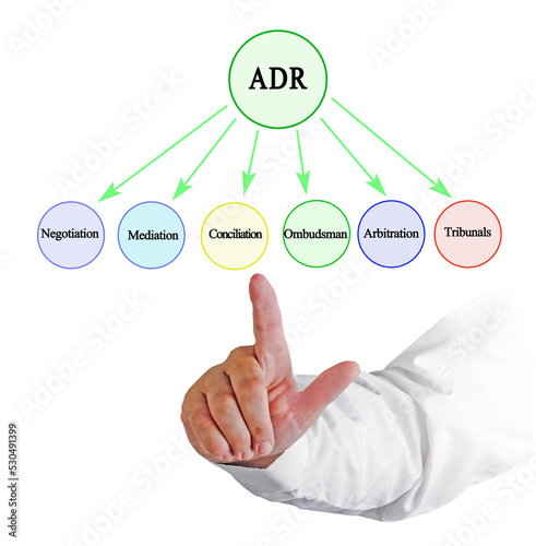 Presenting Alternative dispute resolutions (ADR) photo
