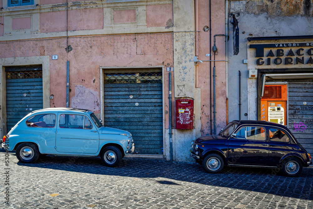 Anciennes voitures classiques italiennes