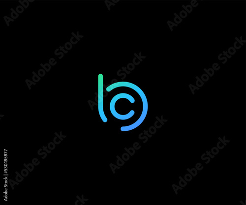 BC, CB initial logo monogram designs modern vector templates