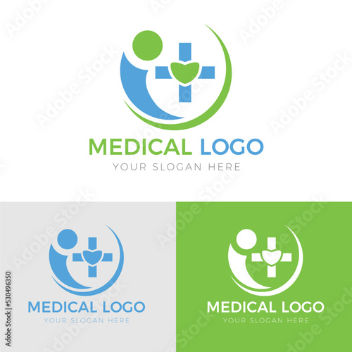 Medical Logo Design, Hospital Logo vector