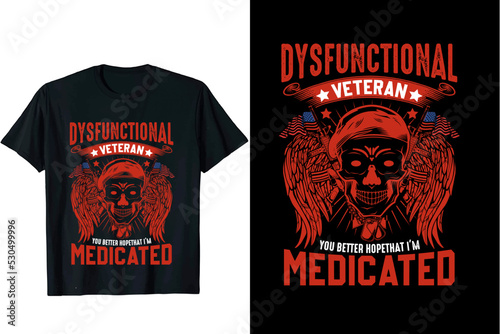 Veteran t-shirt design