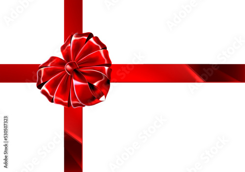 Heart Shape Ribbon Bow