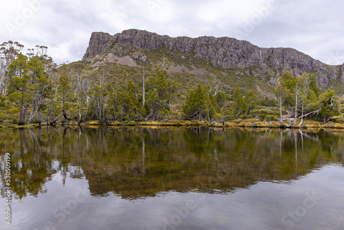 the beautiful pool of bethesda at walls of jerusalem national park in tasmania