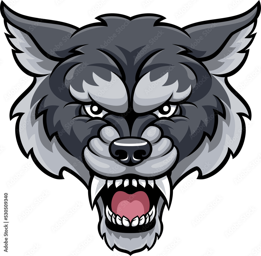 Wolf Sports Mascot