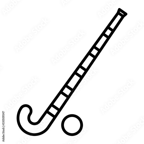Hockey Vector Icon which is suitable for commercial work and easily modify or edit it
