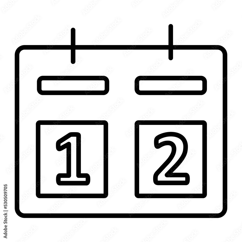scoreboard Vector Icon which is suitable for commercial work and easily modify or edit it
scoreboard Vector Icon which is suitable for commercial work and easily modify or edit it