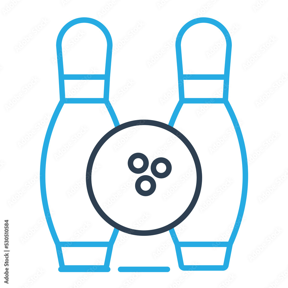 Bowling Vector Icon which is suitable for commercial work and easily modify or edit it
Bowling Vector Icon which is suitable for commercial work and easily modify or edit it