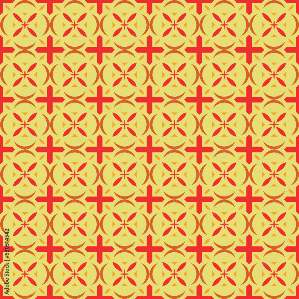  azulejo floor tiles. Abstract geometric background. Vector illustration, seamless mediterranean pattern. Portuguese floor tiles azulejo design. Floor cement talavera tiles collection