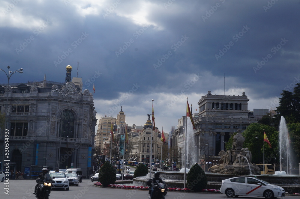 Naklejka premium MADRID ESPAGNE 