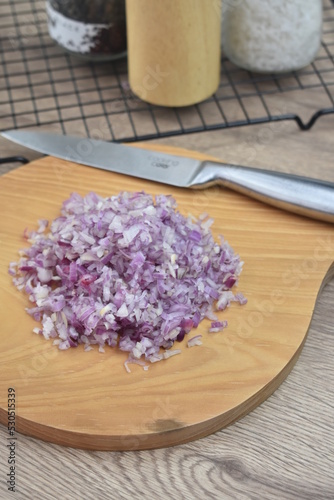 Minced Red Onion